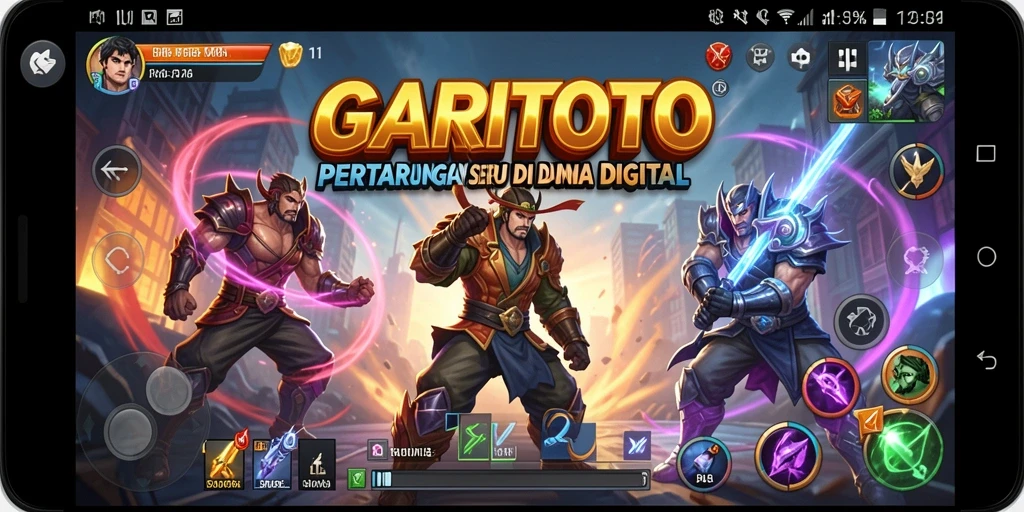 Gameplay GARITOTO yang intens dan penuh aksi.