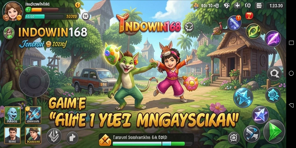 Tampilan gameplay seru dan menawan dari INDOWIN168.