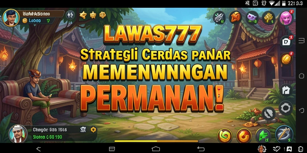 Tangkapan layar LAWAS777 menunjukkan aksi strategis mendebarkan dari gameplay.
