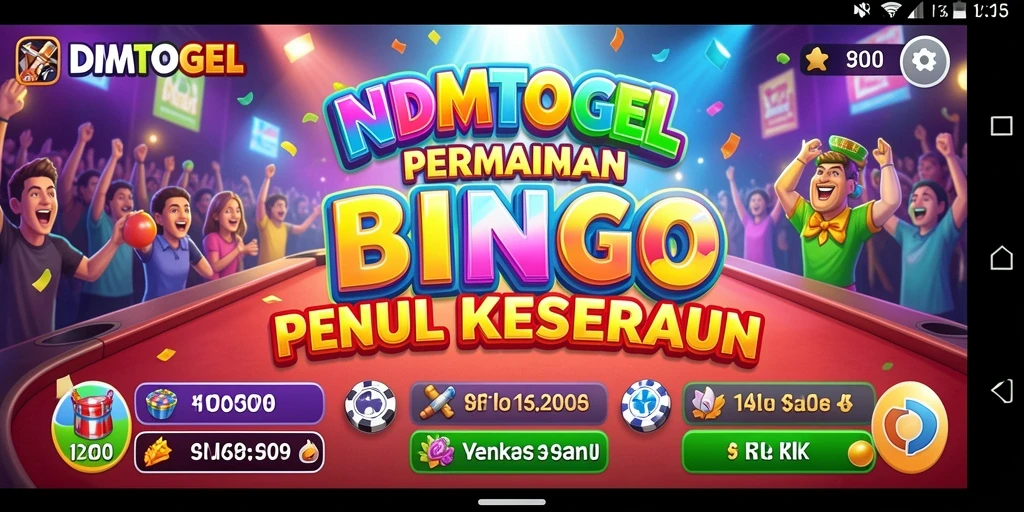 Tampilan gameplay seru di NDMTOGEL, nikmati Bingo!