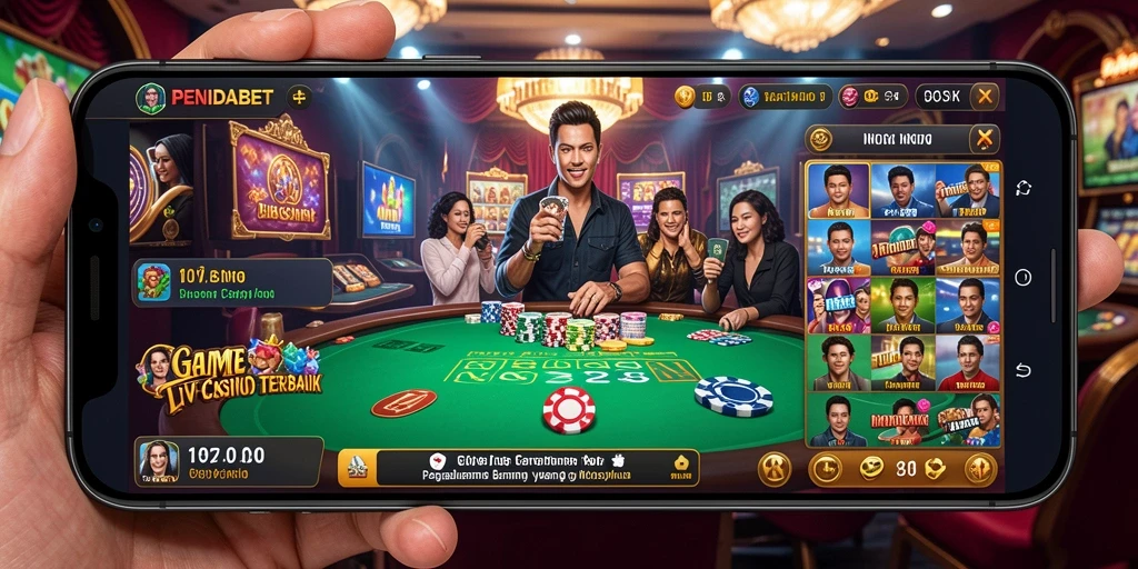 Tampilan gameplay PENIDABET yang mendebarkan dan interaktif.