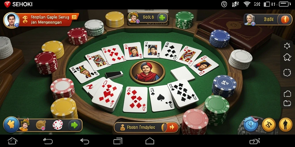 Tampilan gameplay SEHOKI yang seru dan menarik.