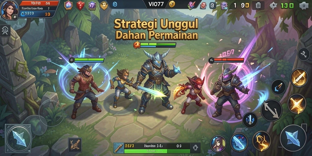 Tampilan gameplay VIO77 yang menarik dan strategis.