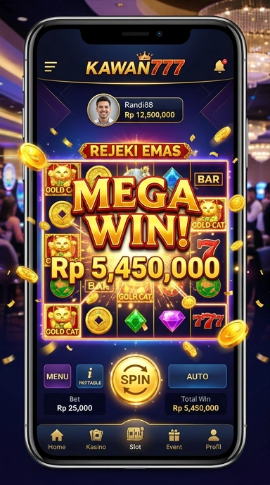 Proses pengunduhan aplikasi di kawan777 yang sederhana dan cepat.
